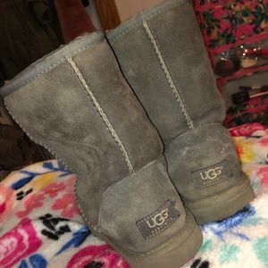 Gray ugg boots
